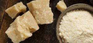 Gourmet organic parmesan cheese