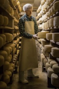 Mark in cheese cave colin